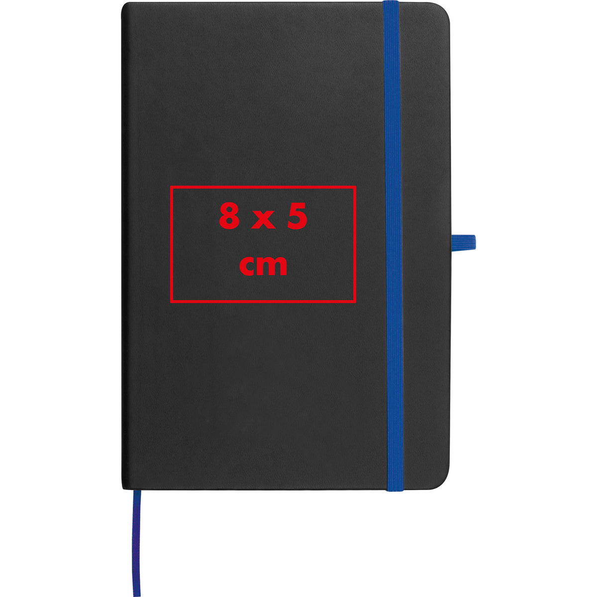 A5 Notizbuch mit farbiger Gravur SILKE