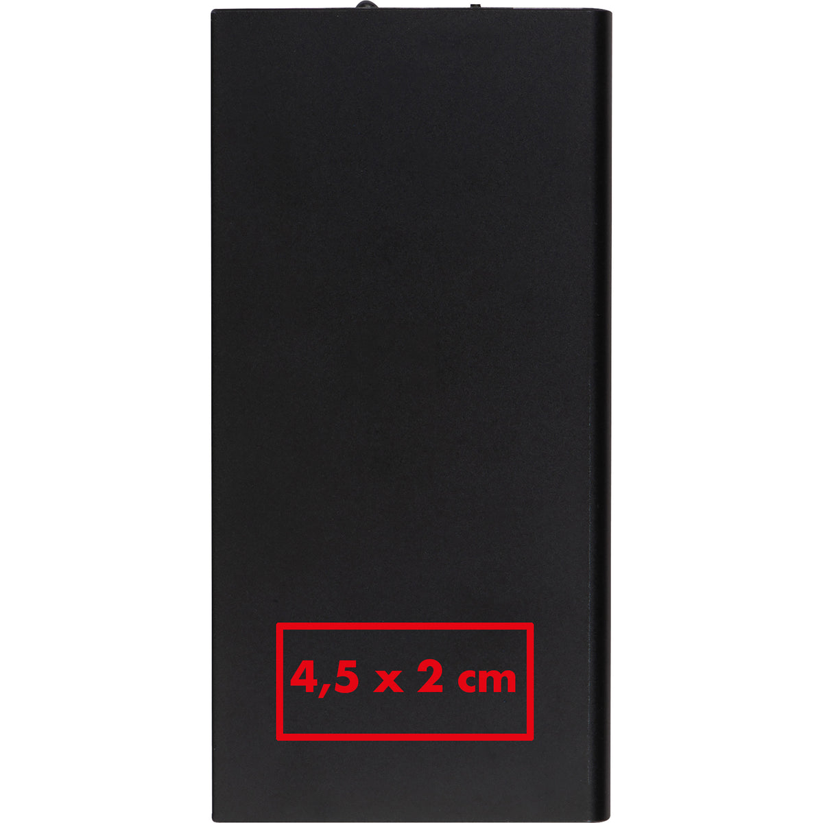 Solar Powerbank aus Metall 8.000mAh SAVERIO