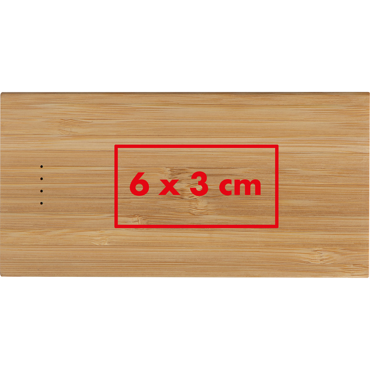 Powerbank aus Bambus SAMANTHA