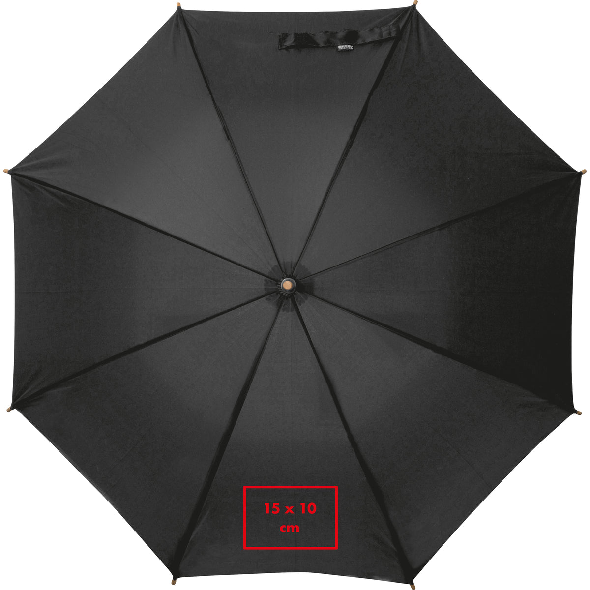 RPET Regenschirm mit Bambusgestänge LETITIA