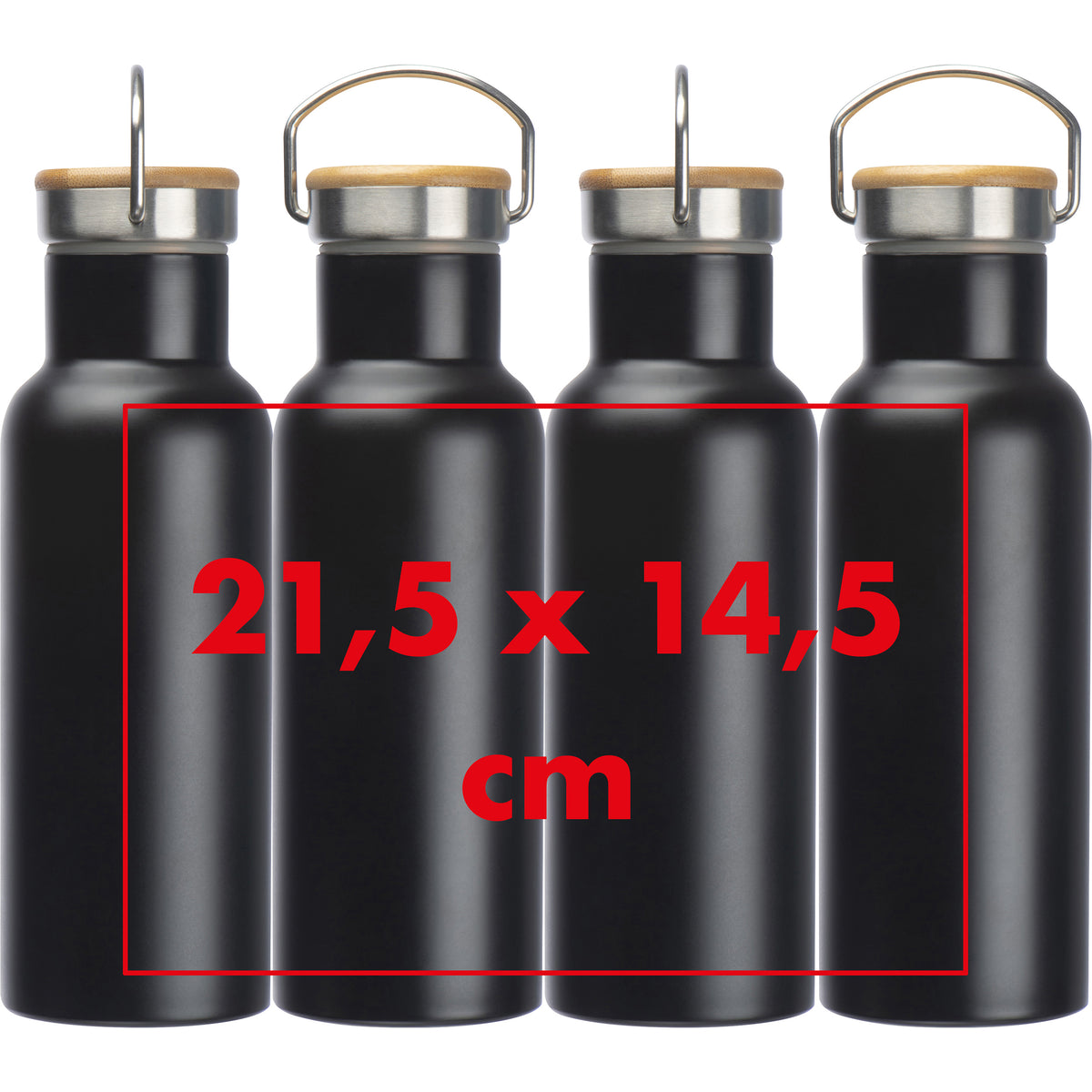 Vakuum Isolierflasche aus Edelstahl, 500 ml EDOARDO