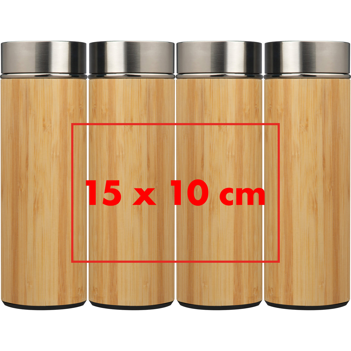 Vakuum Edelstahtrinkflasche mit Teesieb RAMON
