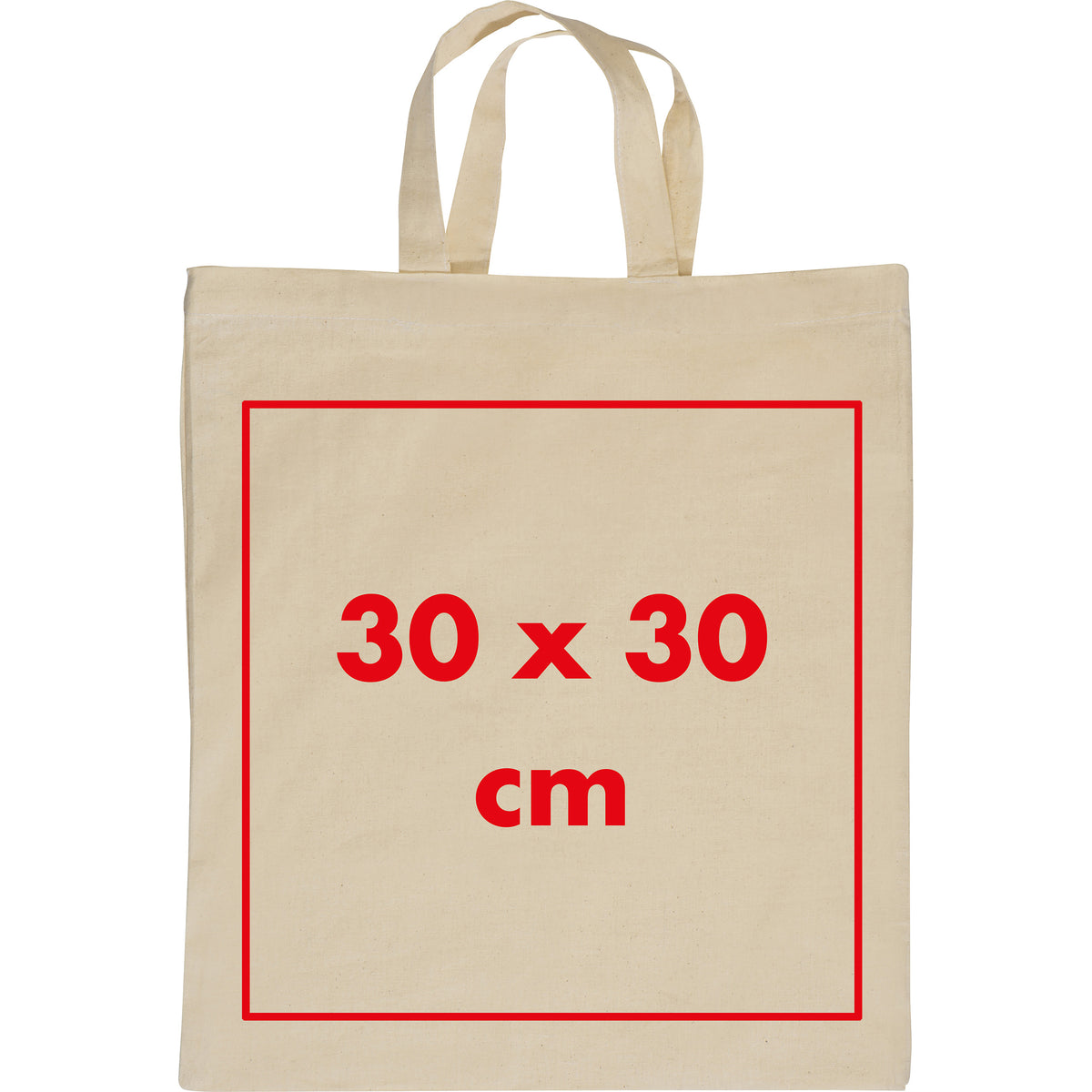 Baumwolltasche mit kurzen Henkeln REBECA