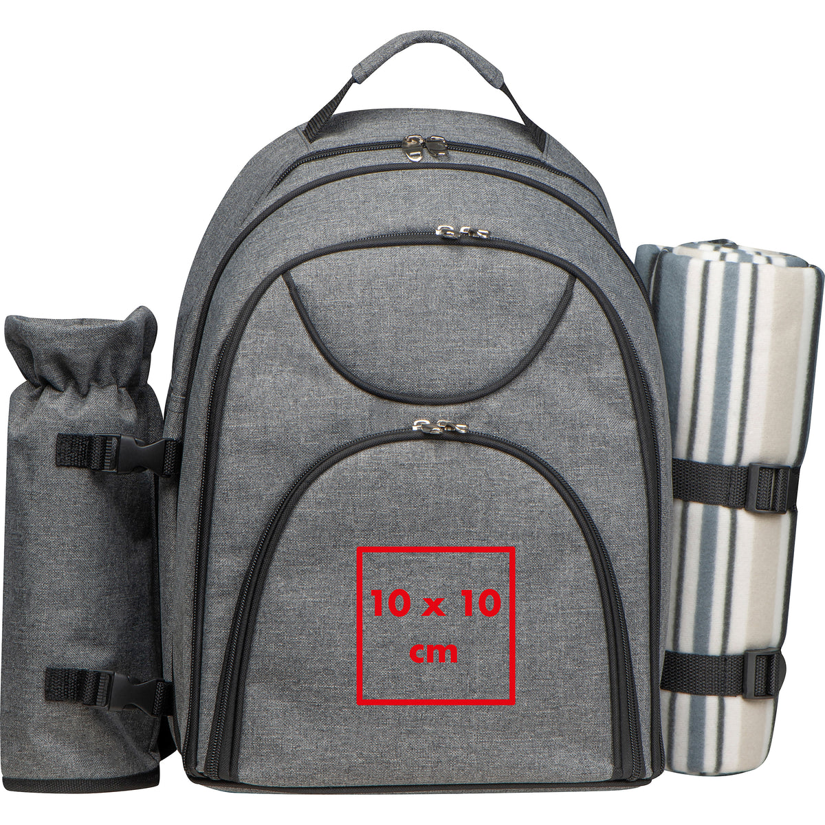 Picknickrucksack für 4 Personen mit Picknickdecke EARL