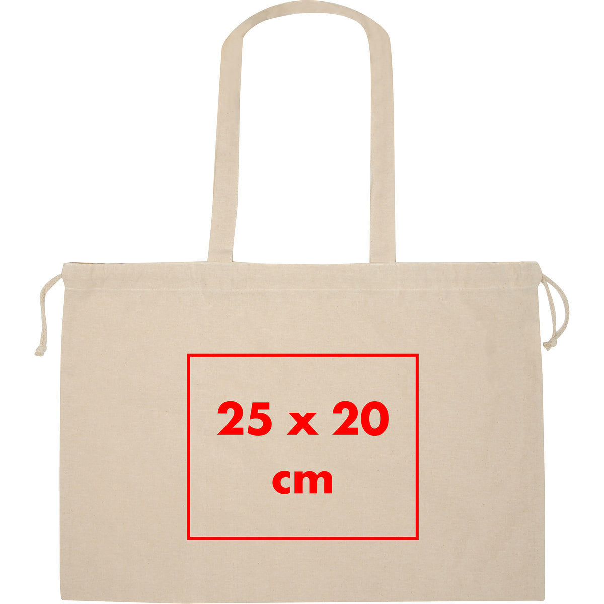 Bio Baumwolltasche mit Verschluss DALE