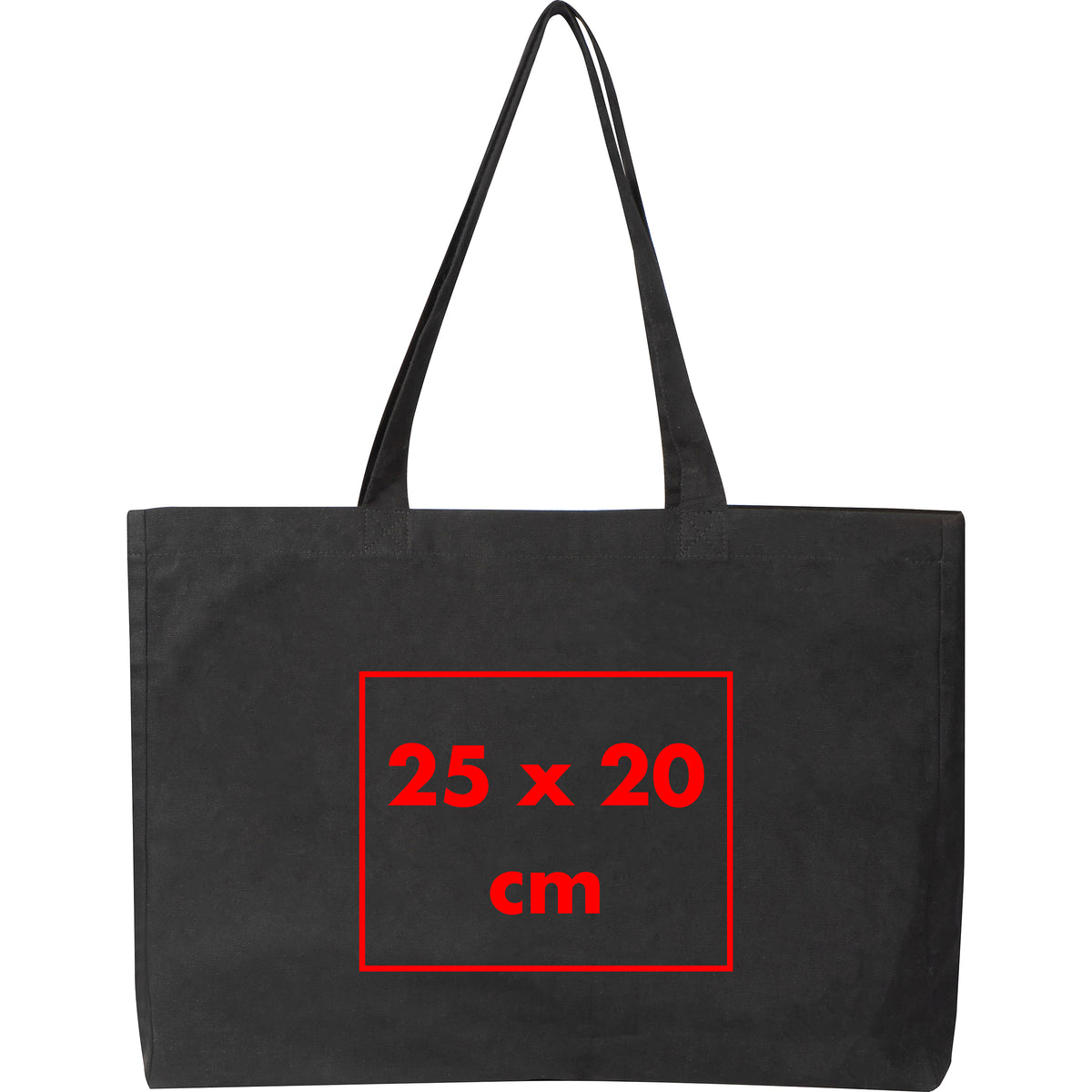 Shopper aus Bio Baumwolle mit Bodenfalte MARCELLO