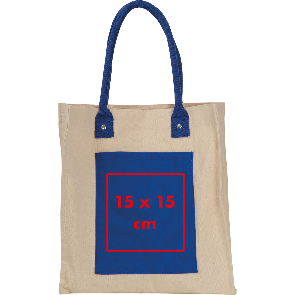 Canvas Shopper mit langen Henkeln RODOLFO