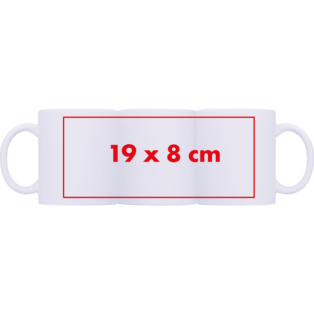 Matte Sublimationstasse aus Keramik ARIEL