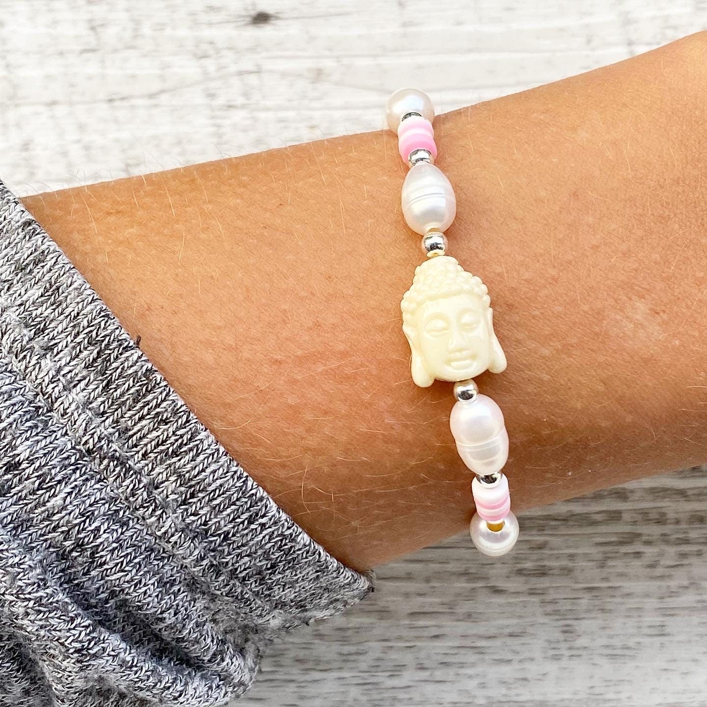 Armband "Sweet Buddha" aus 925er Sterlingsilber