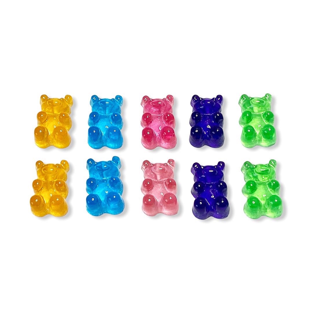 10 Gummibärchen Anhänger