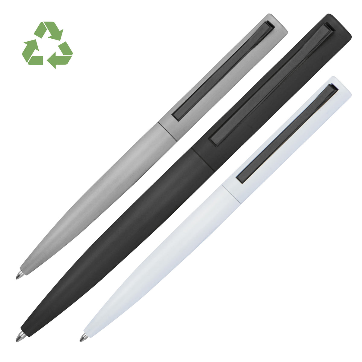 Kugelschreiber aus recyceltem Aluminium WIEBKE