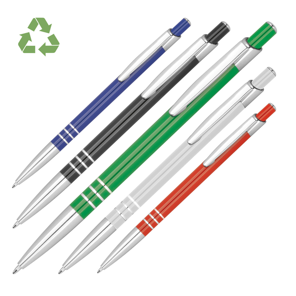 Recycelter Aluminium Kugelschreiber PAIGE