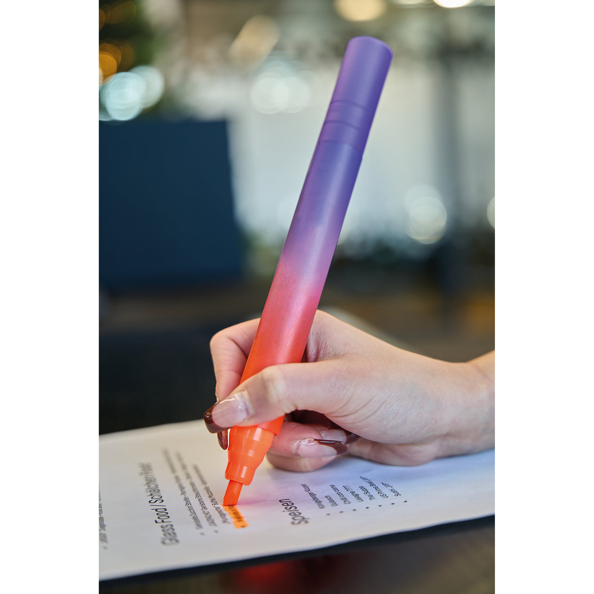 Textmarker – zweifarbig ARTHUR