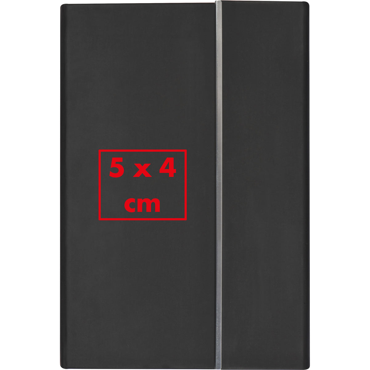 A5 Notizbuch mit Metallapplikation BENJAMIN