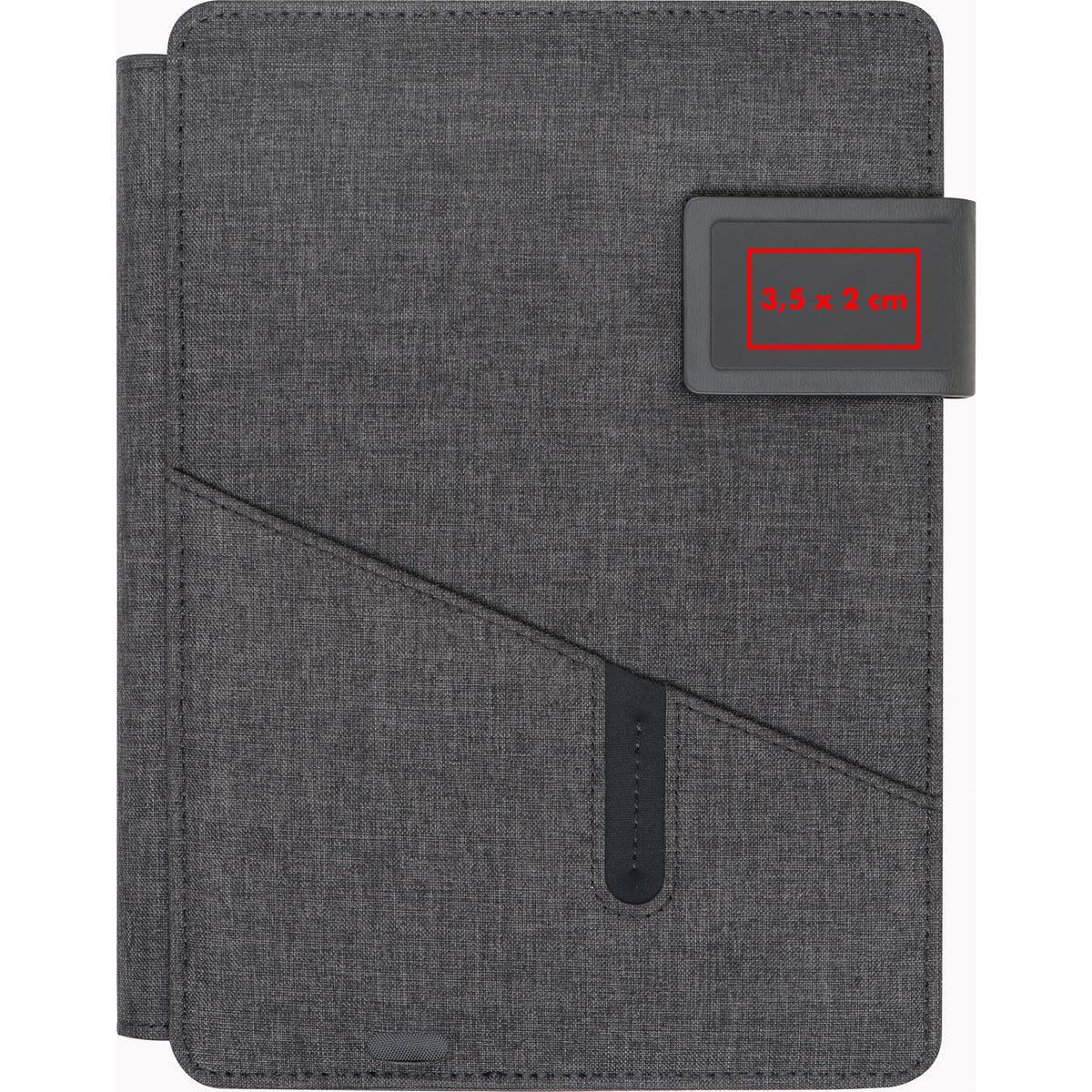 A5 Mappe mit integrierter Powerbank 4.000 mAh FABIOLA