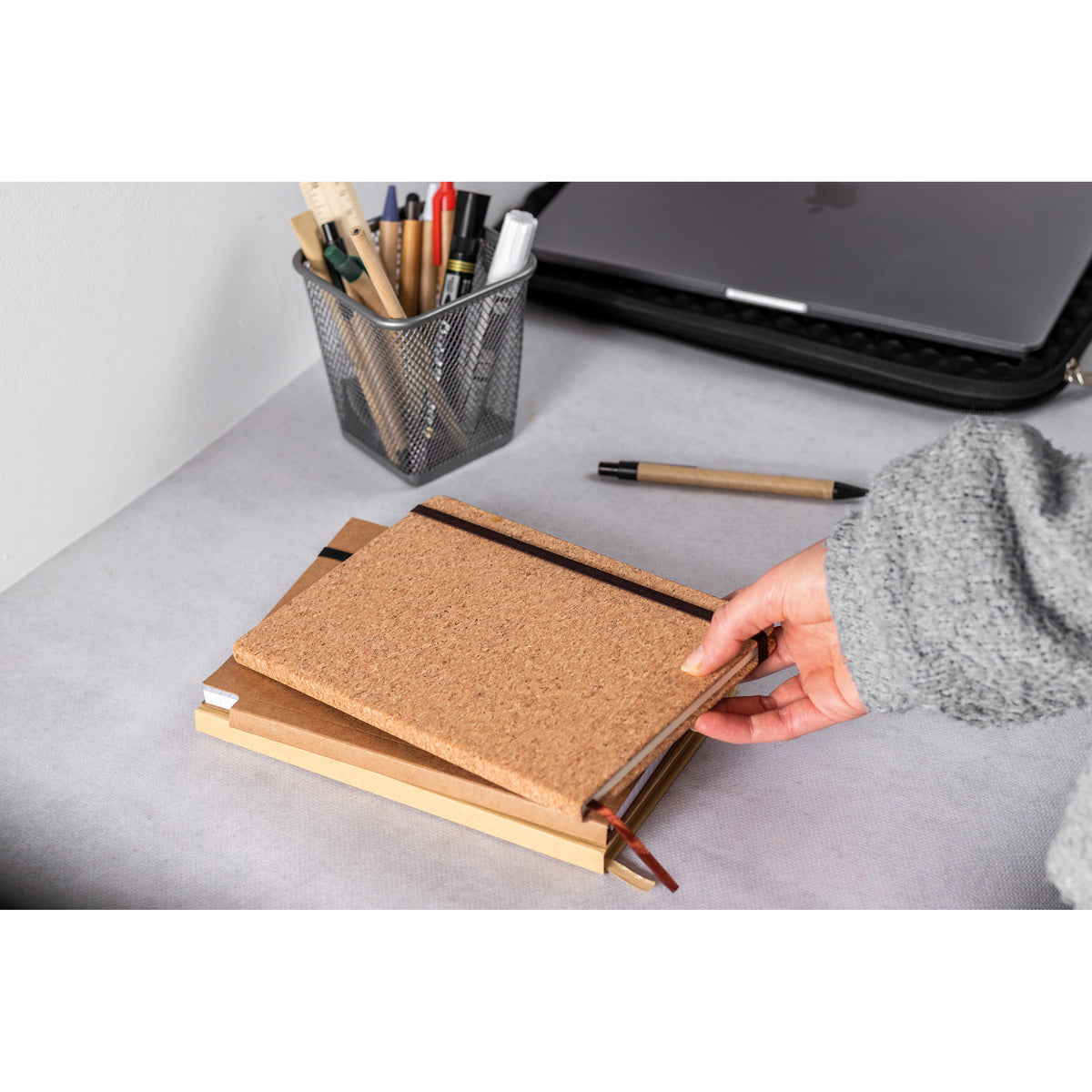 A5 Notizbuch mit Korkeinband JACKSON