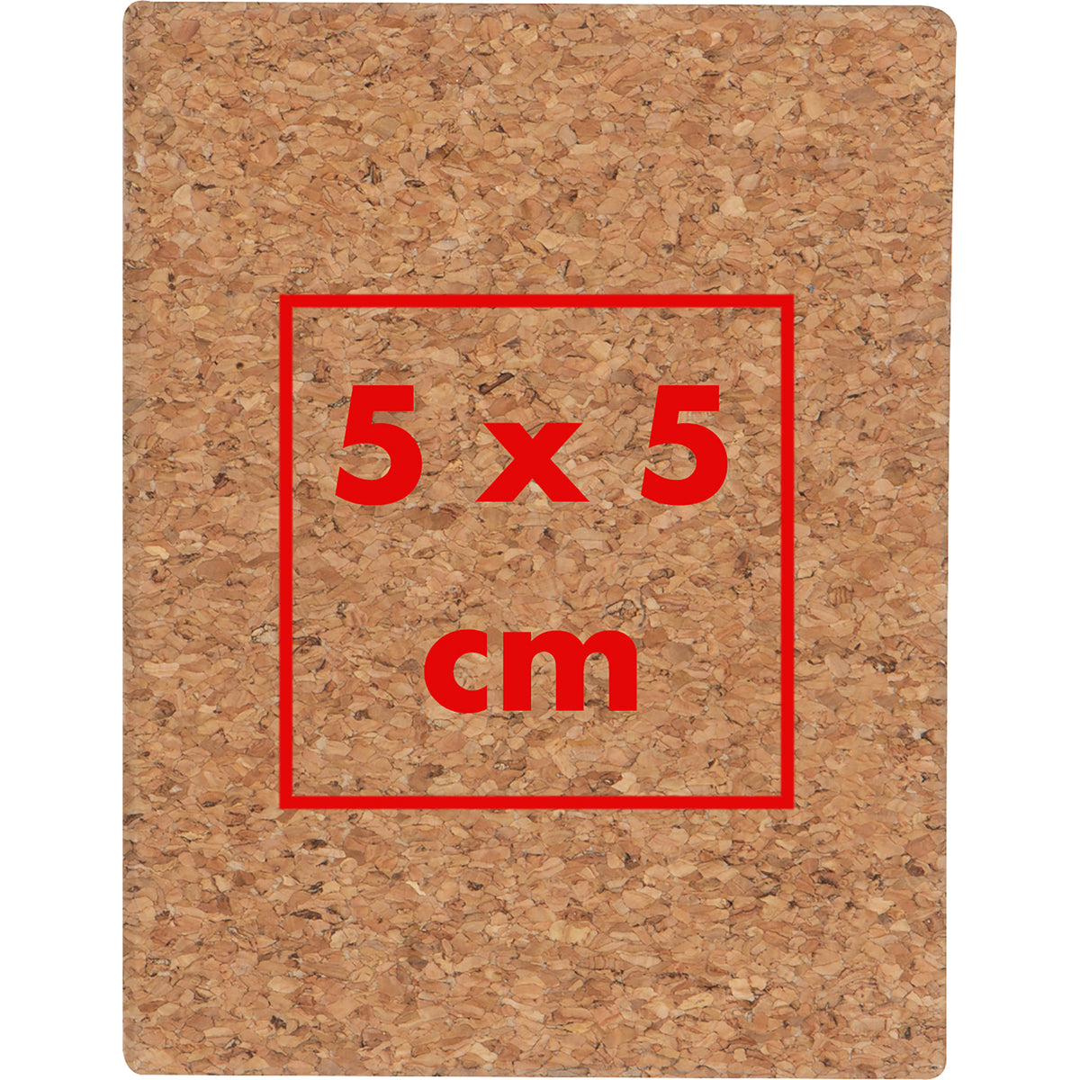 Haftmarker- und Haftnotizbuch mit Korkcover LORETTA