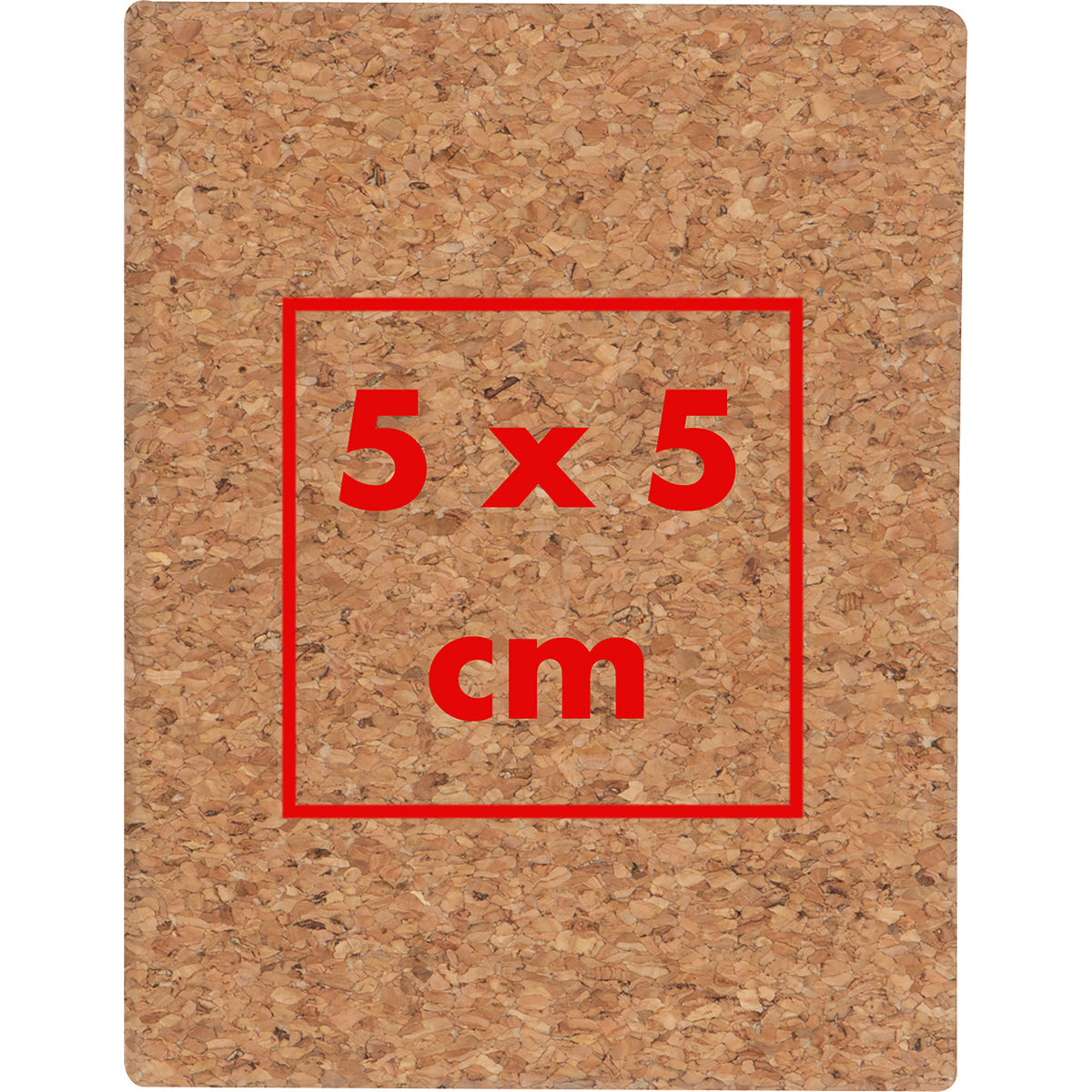 Haftmarker- und Haftnotizbuch mit Korkcover LORETTA