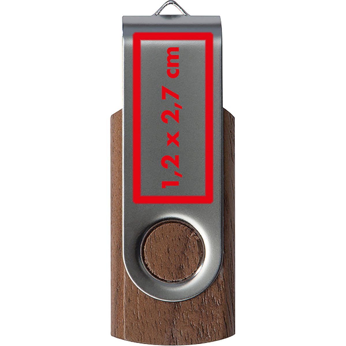 USB Stick aus dunklem Holz 8GB RUTA