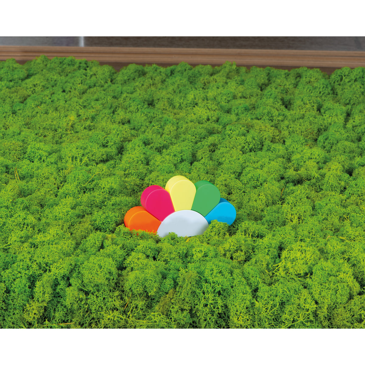 Textmarkerblume mit 5 farbigen Textmarkern LILLIAN