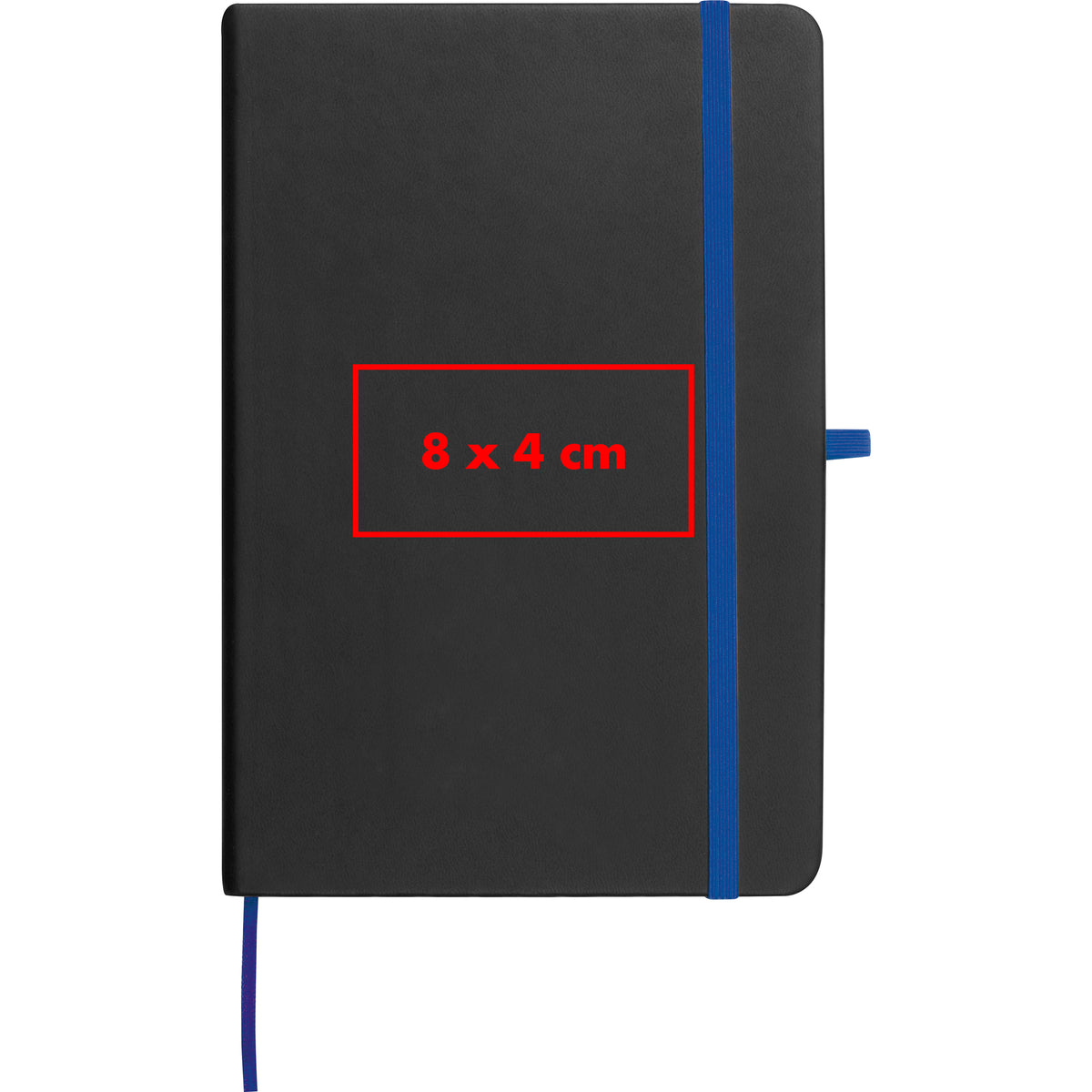 A5 Notizbuch mit farbiger Gravur SILKE