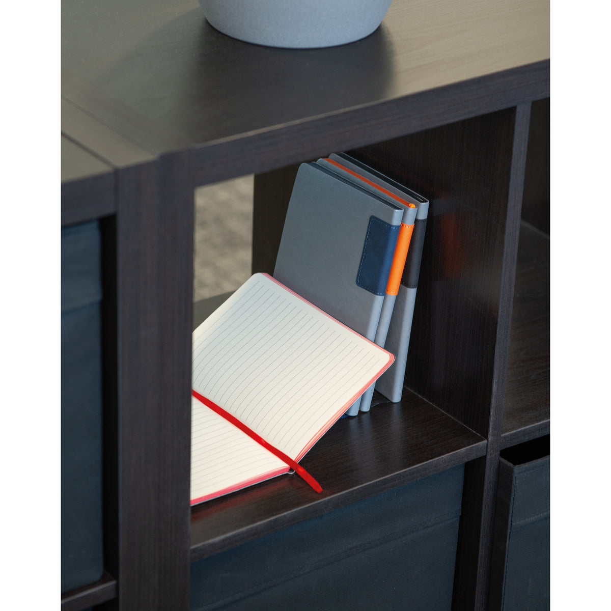 A5 Notizbuch mit farbigem Schnitt EVAN