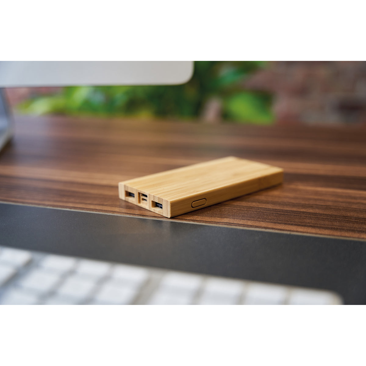 Powerbank aus Bambus SAMANTHA