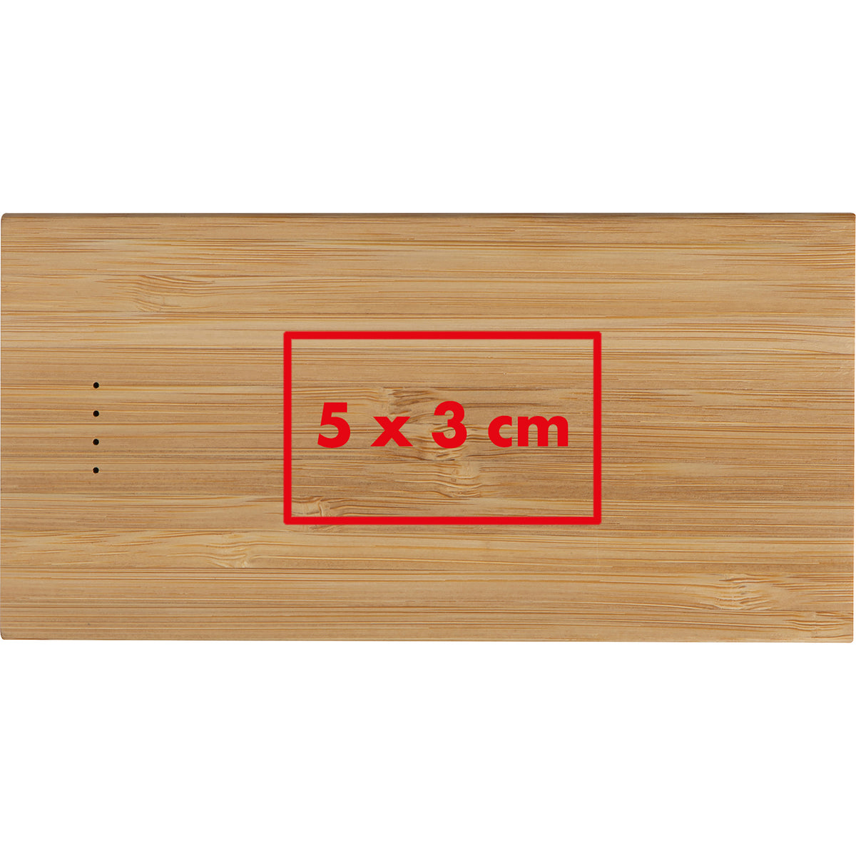 Powerbank aus Bambus SAMANTHA