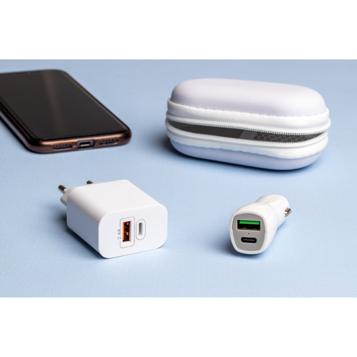 USB + C Type Travel Set