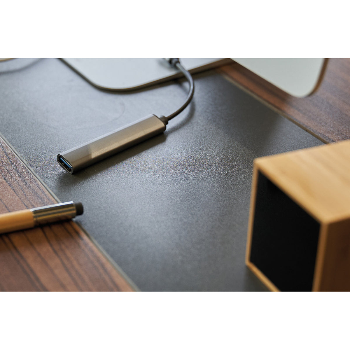 USB Hub aus recyceltem Aluminium HILDEGARDA