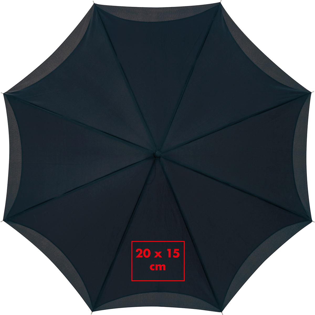 Umklappbarer Regenschirm aus 190T Pongee OLIVIA
