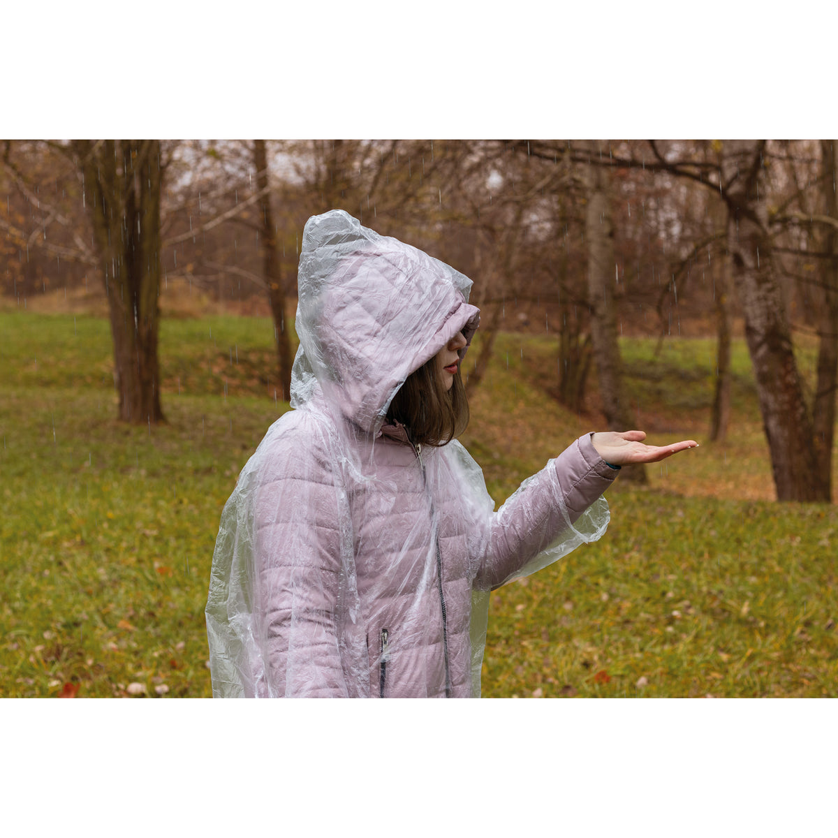 Transparenter Not-Poncho ERIC