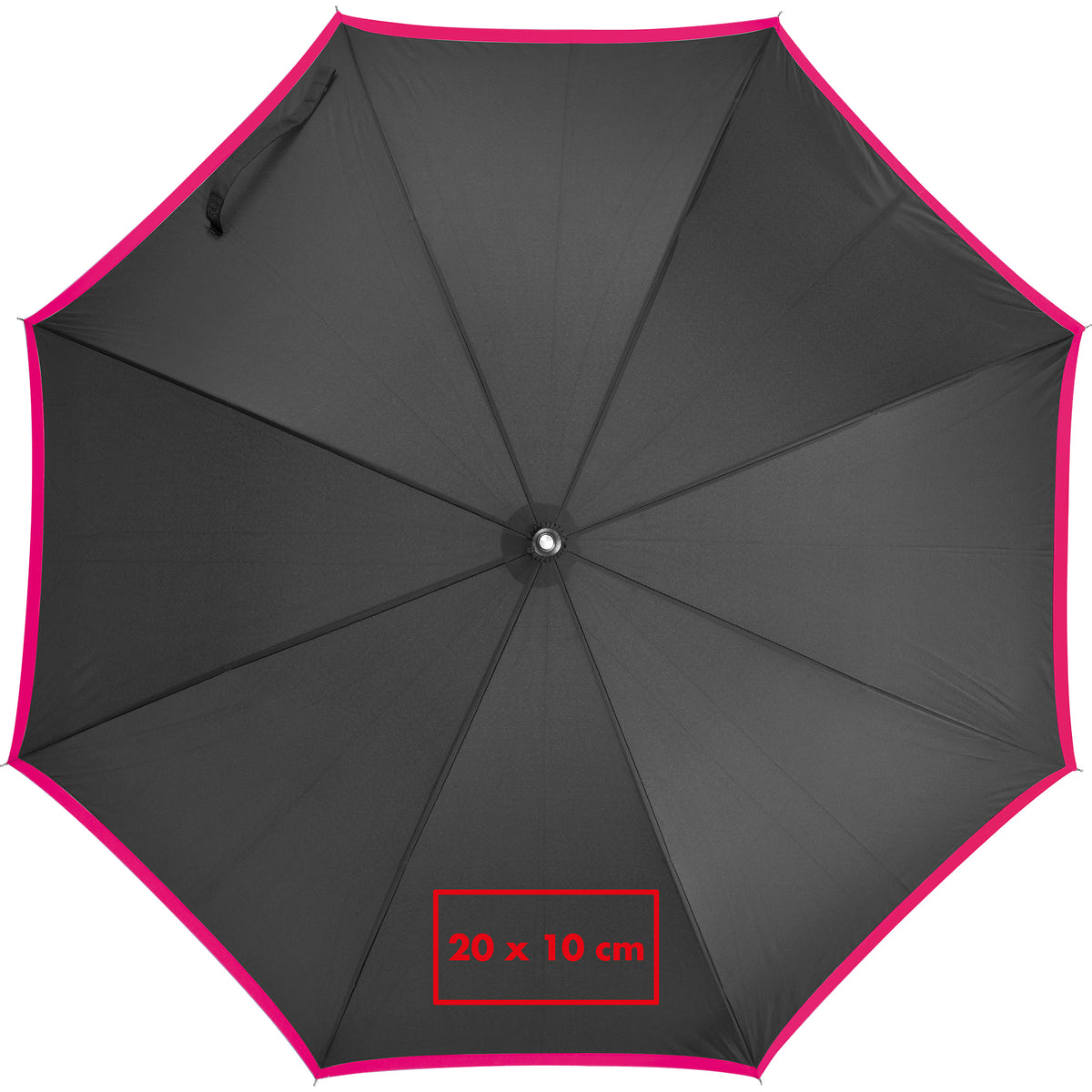Automatik Regenschirm aus Pongee ANTONINA