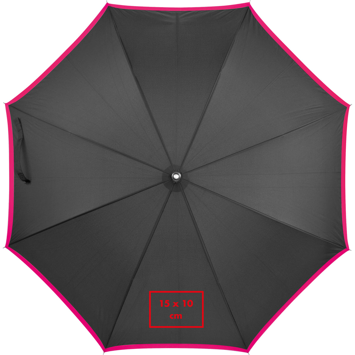 Automatik Regenschirm aus Pongee ANTONINA