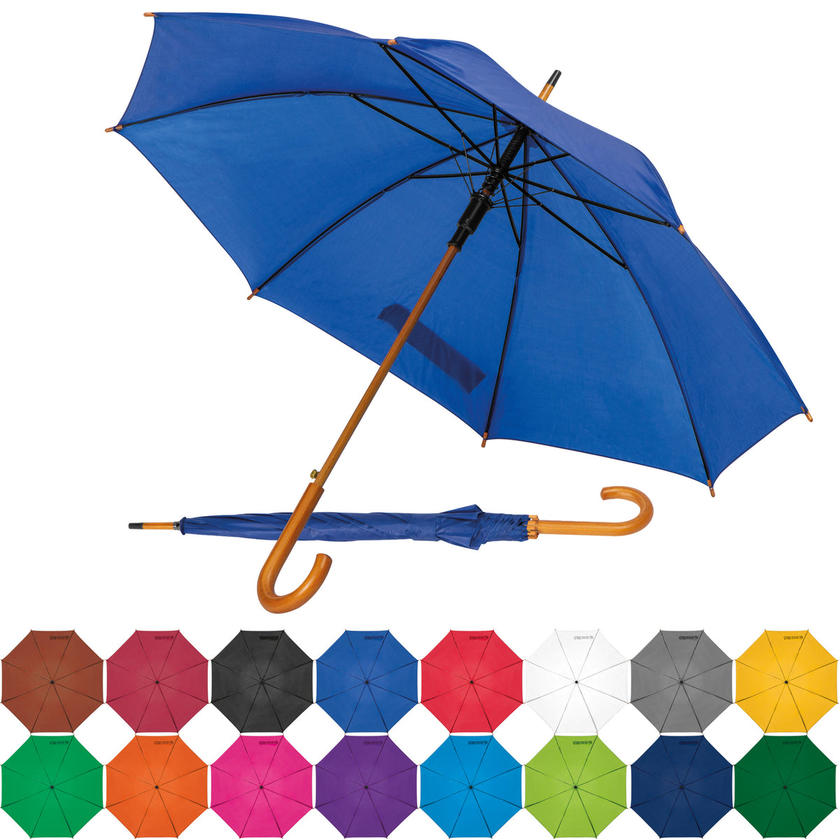 Automatikstockschirm aus Polyester MARTIN