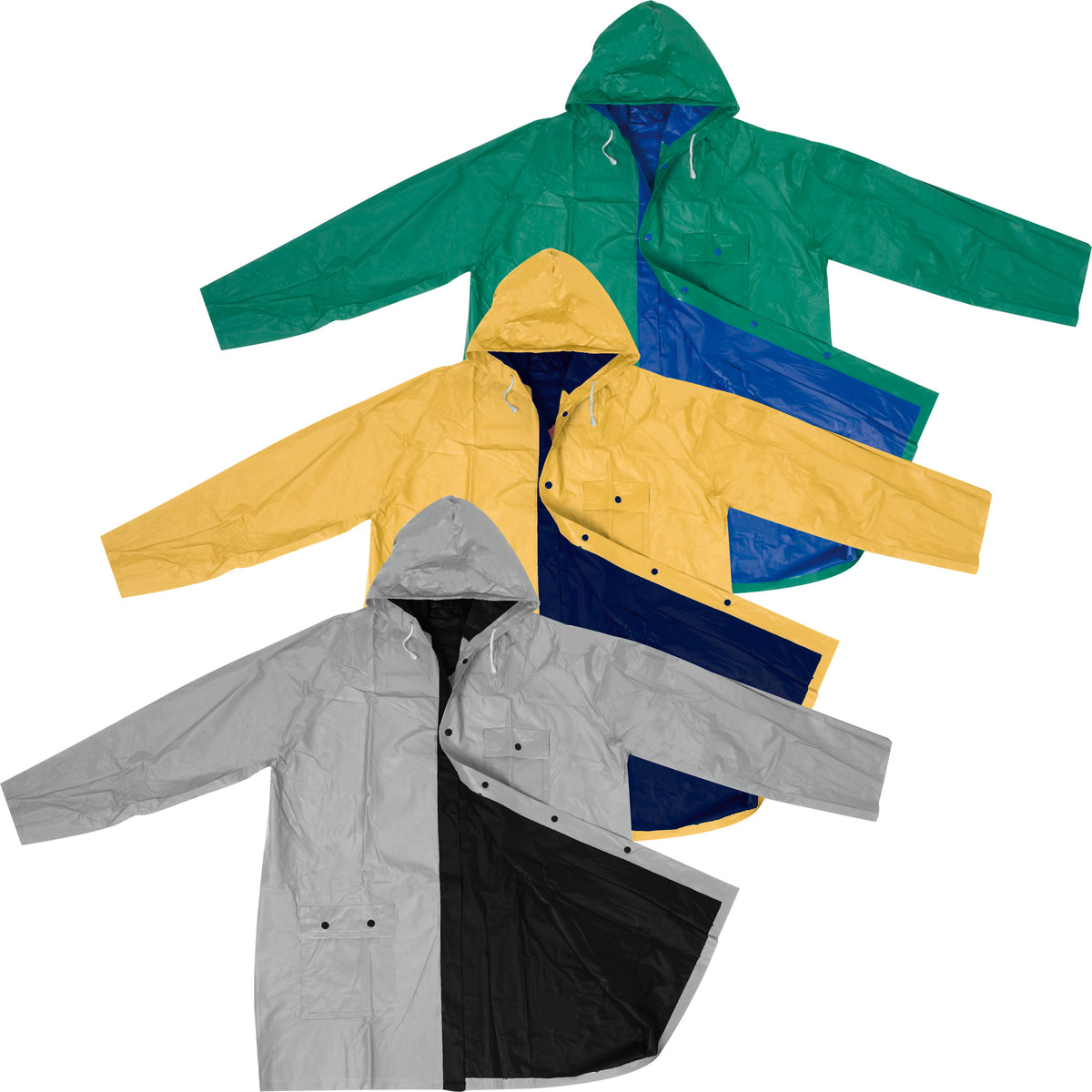 Zweifarbige Wende Regenjacke CORA