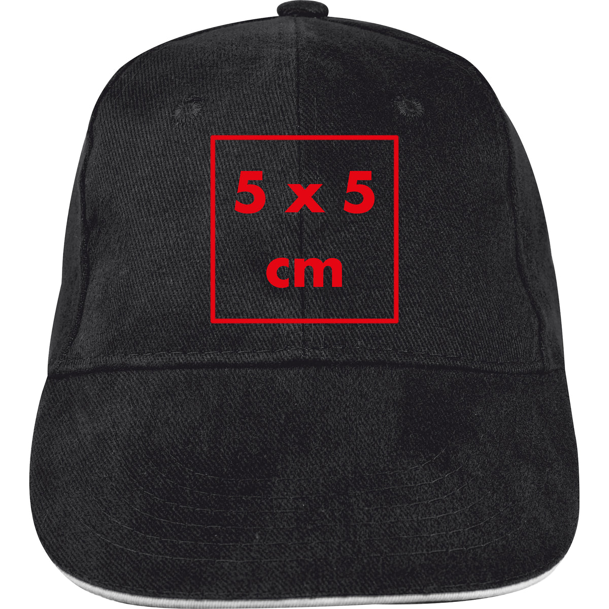 6 Panel Sandwich Baseball Cap CURTIS