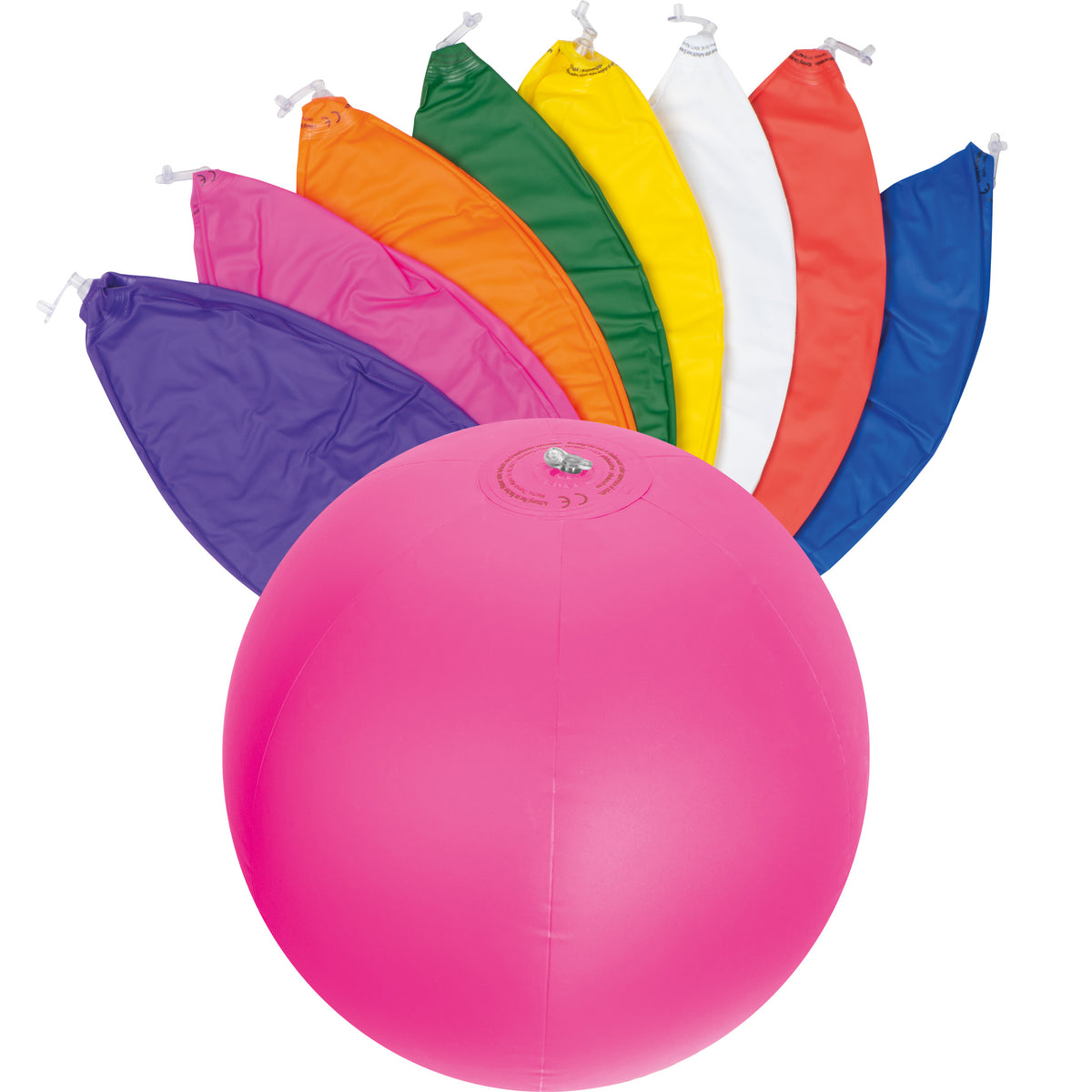 Strandball aus PVC mit einer Segmentlänge von 40 cm BERNARDO