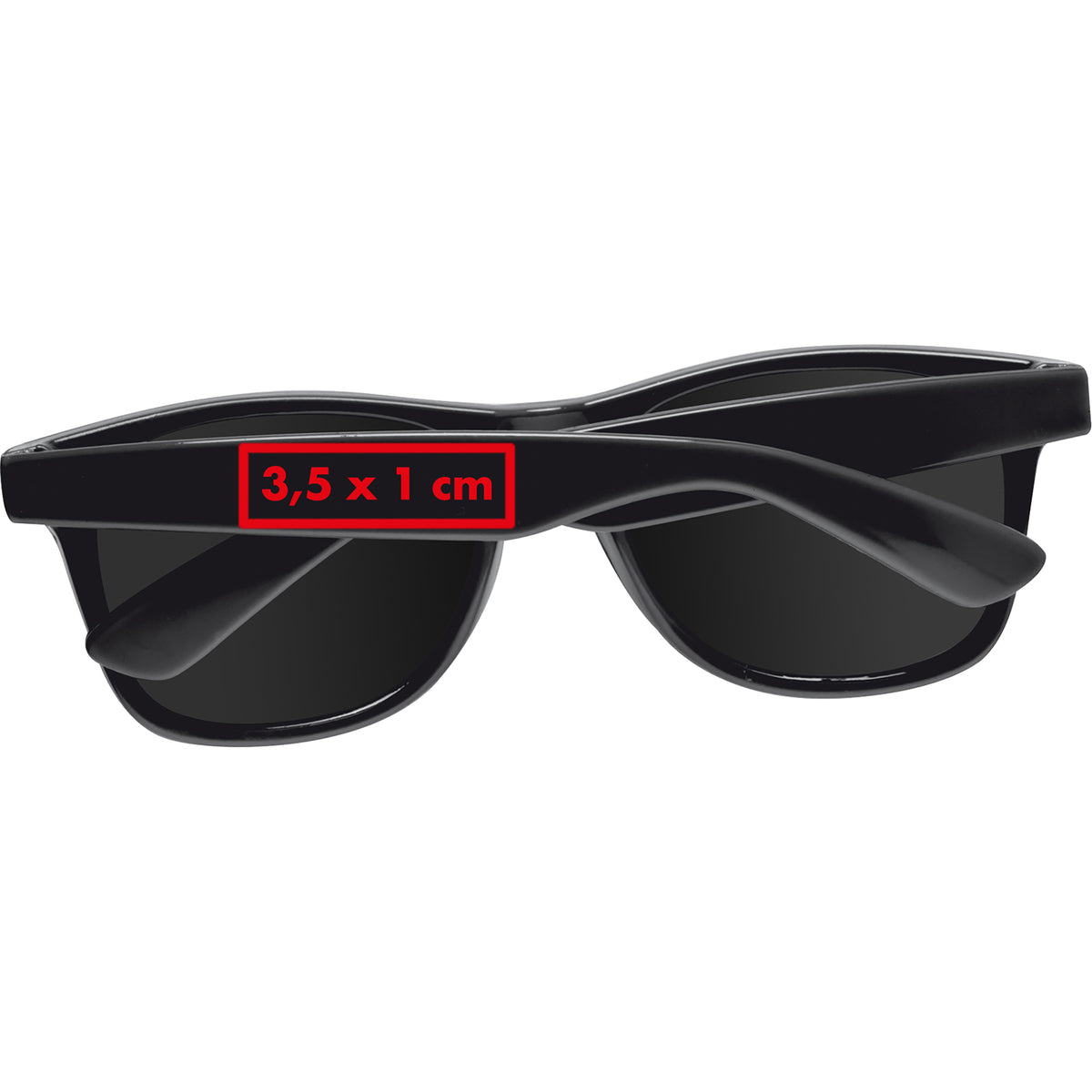 Sonnenbrille aus Kunststoff im "Nerdlook", UV 400 Schutz GIANNA