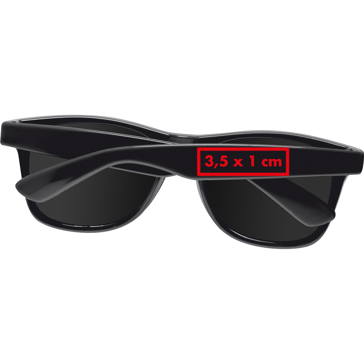 Sonnenbrille aus Kunststoff im "Nerdlook", UV 400 Schutz GIANNA