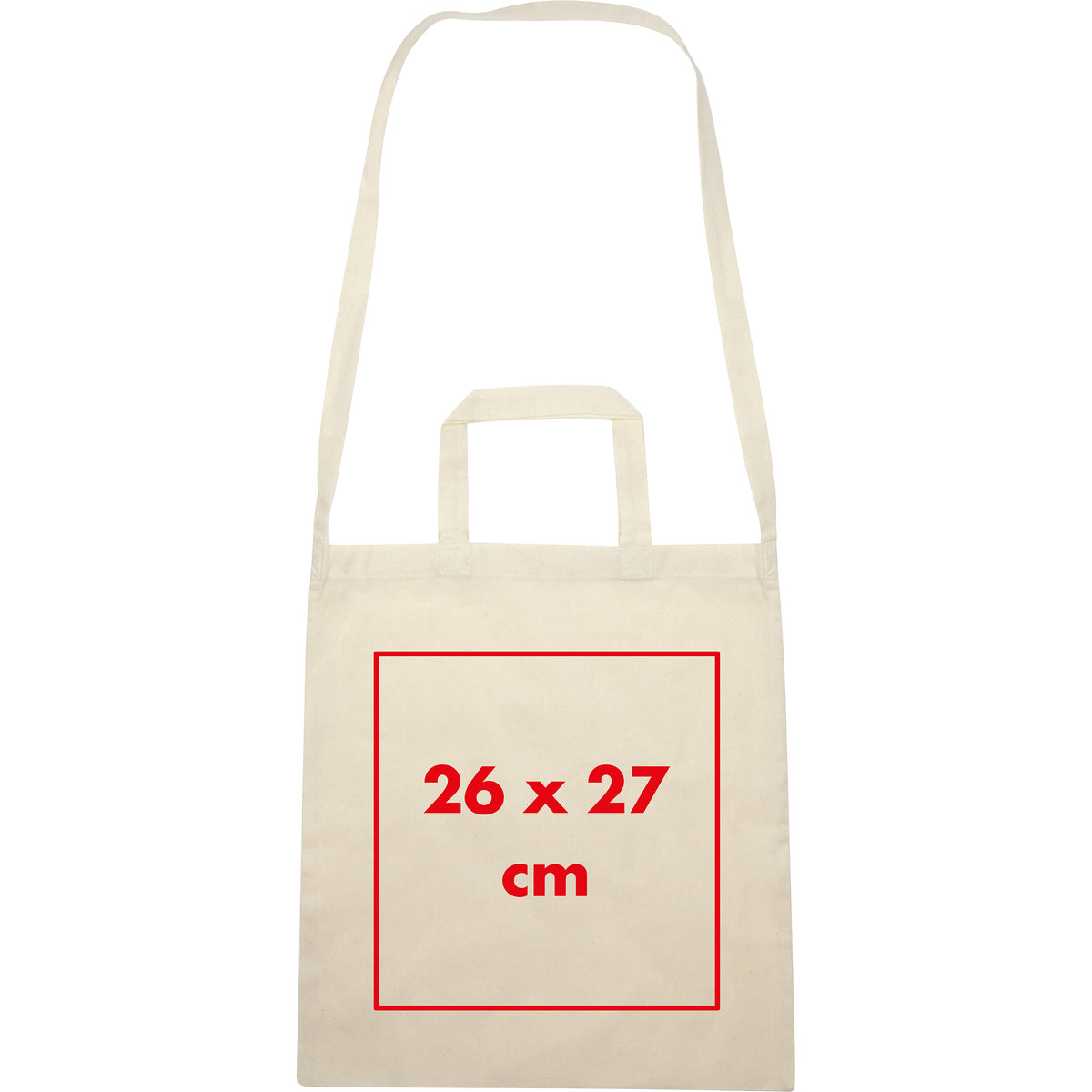 Baumwolltasche mit 3 Henkeln ABIGAIL