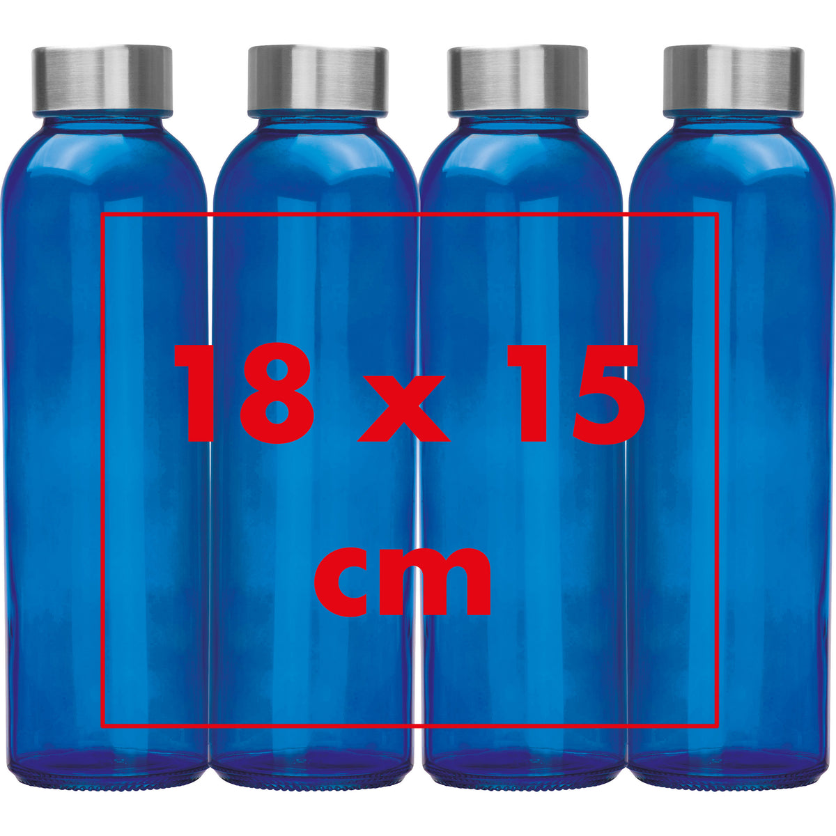 Trinkflasche aus Glas, 500ml EUGEN