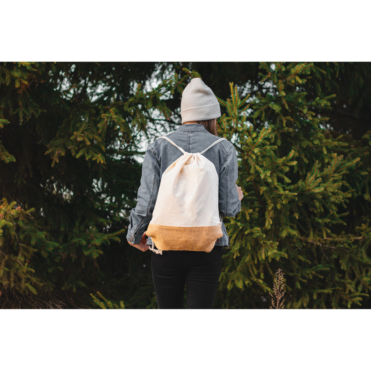 Gymbag mit Juteboden EWELINA