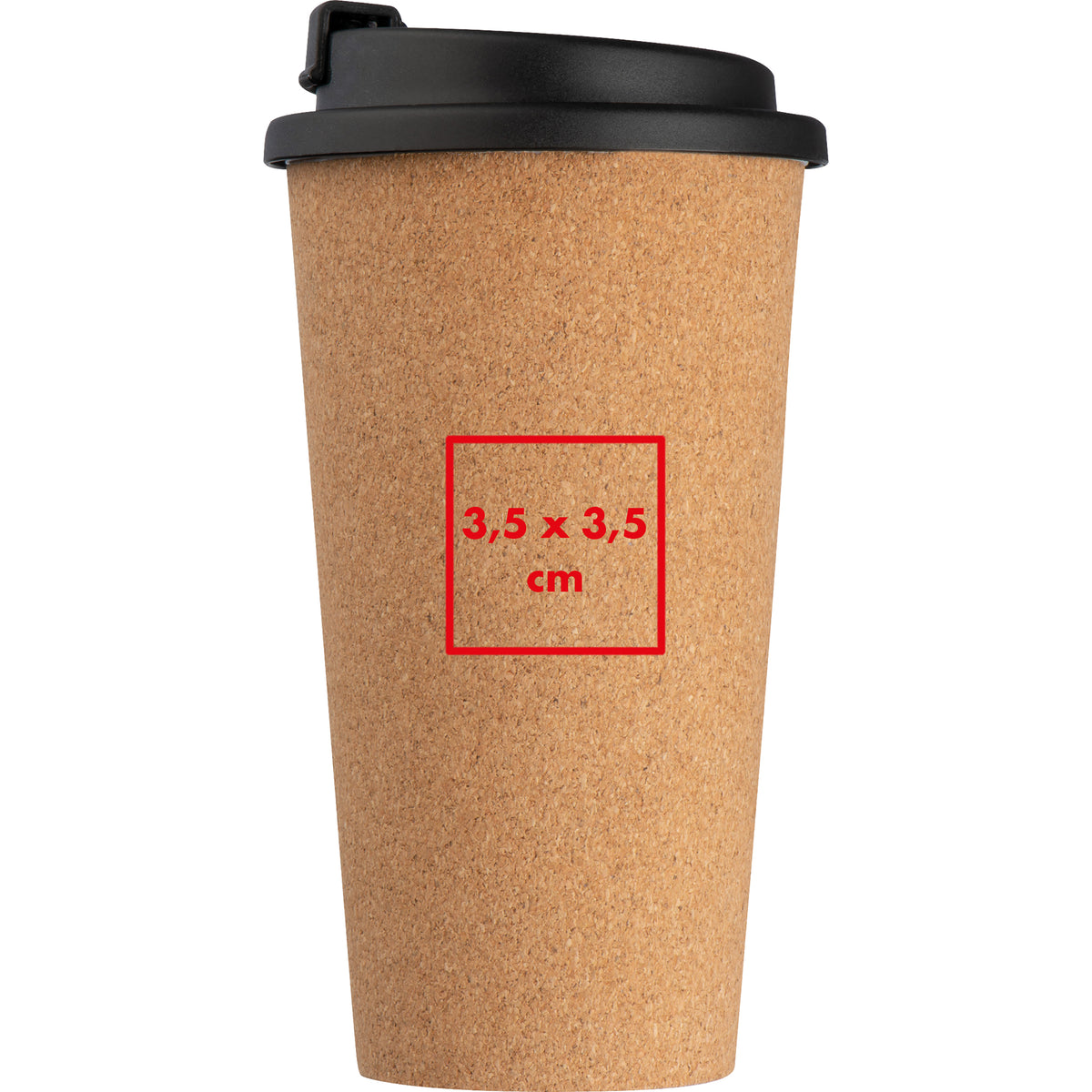 Trinkbecher mit Korkoberfläche, 400ml JEREMY
