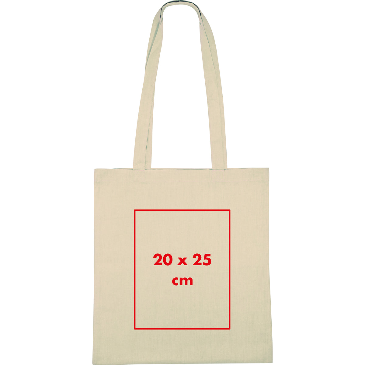 Baumwolltasche mit langen Henkeln GIOVANNI