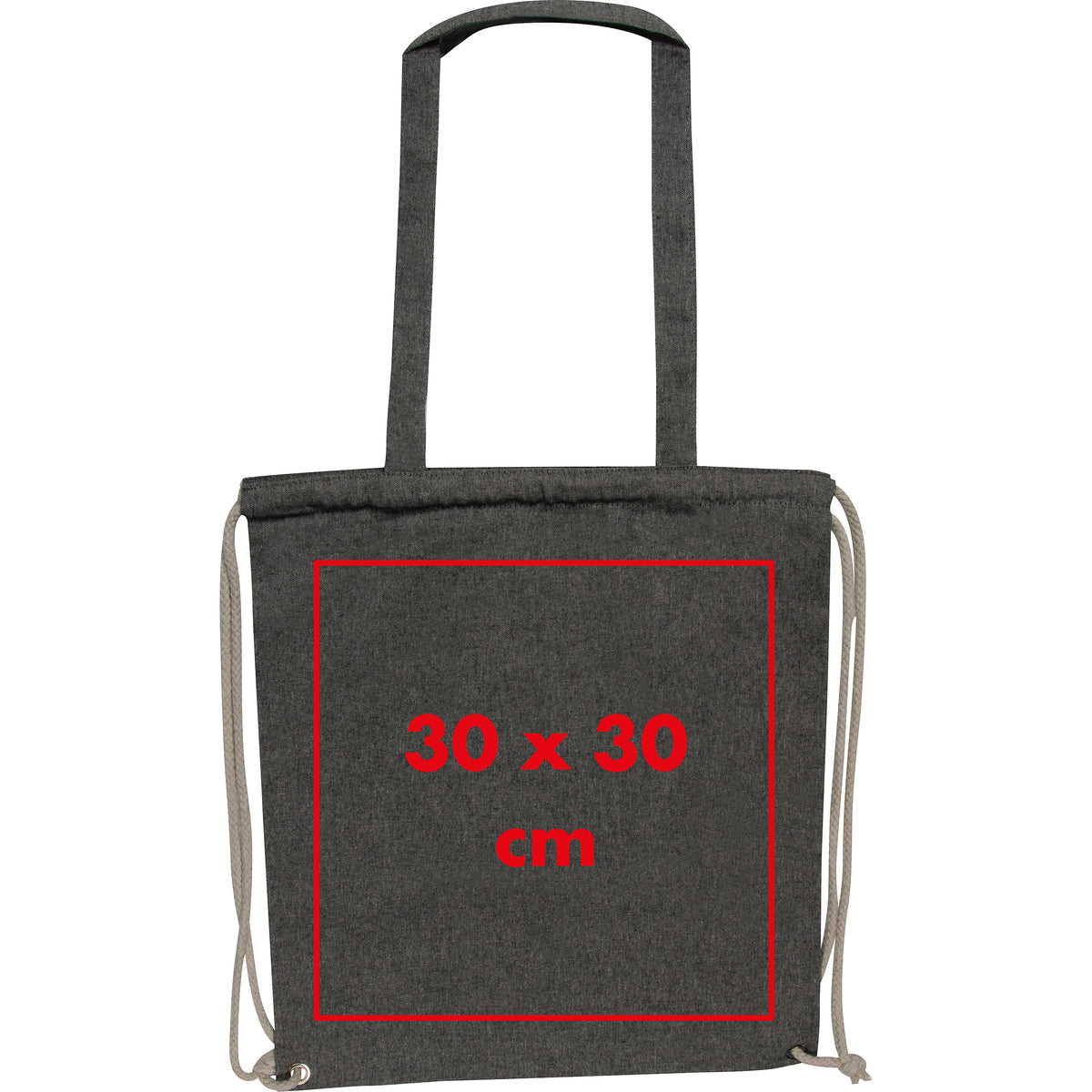 Gymbag aus recycelter Baumwolle VOLKER