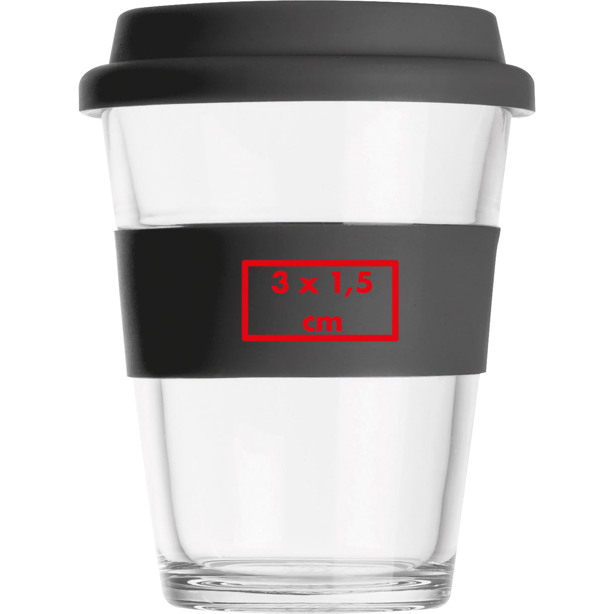 Becher aus Glas, 300ml AMANDA
