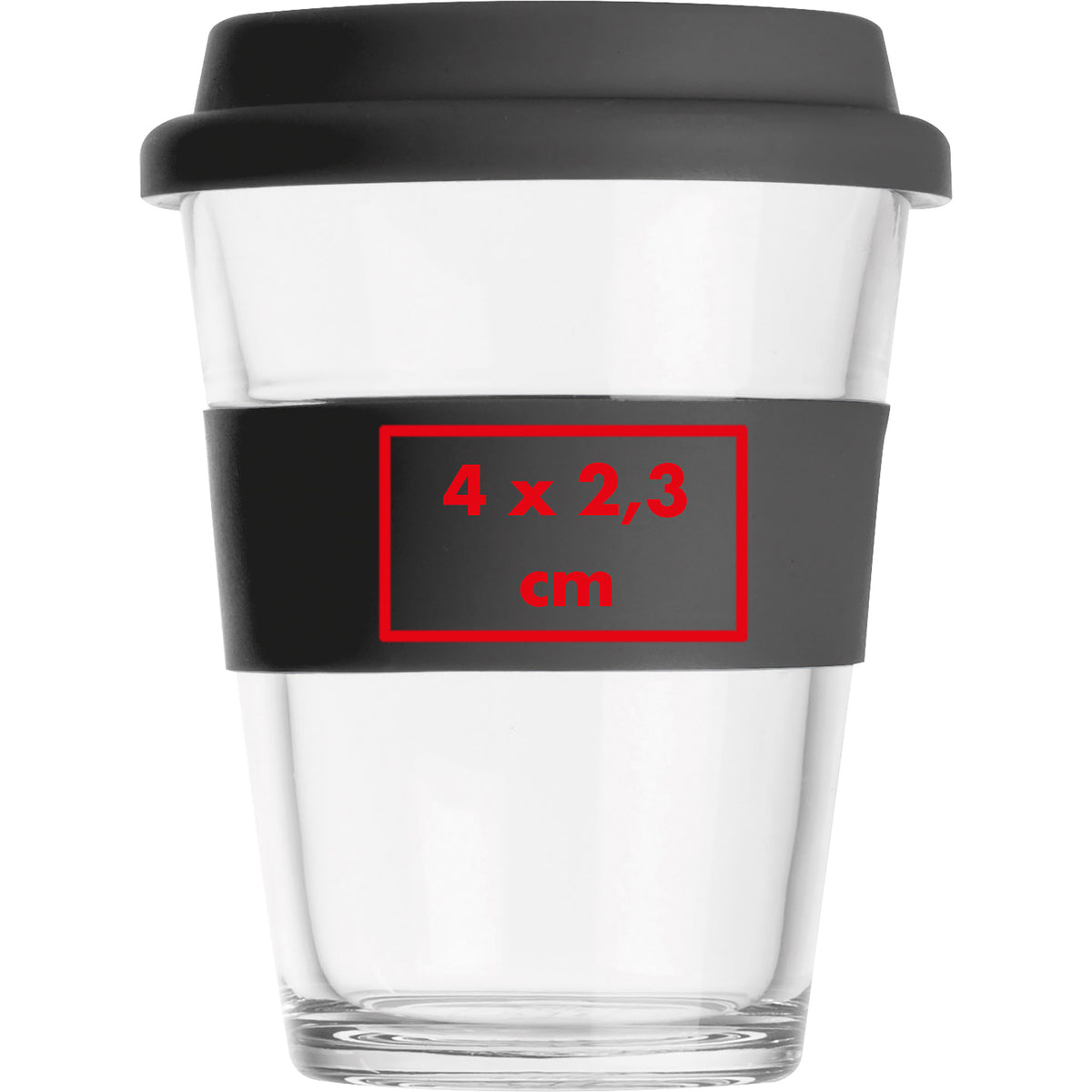 Becher aus Glas, 300ml AMANDA