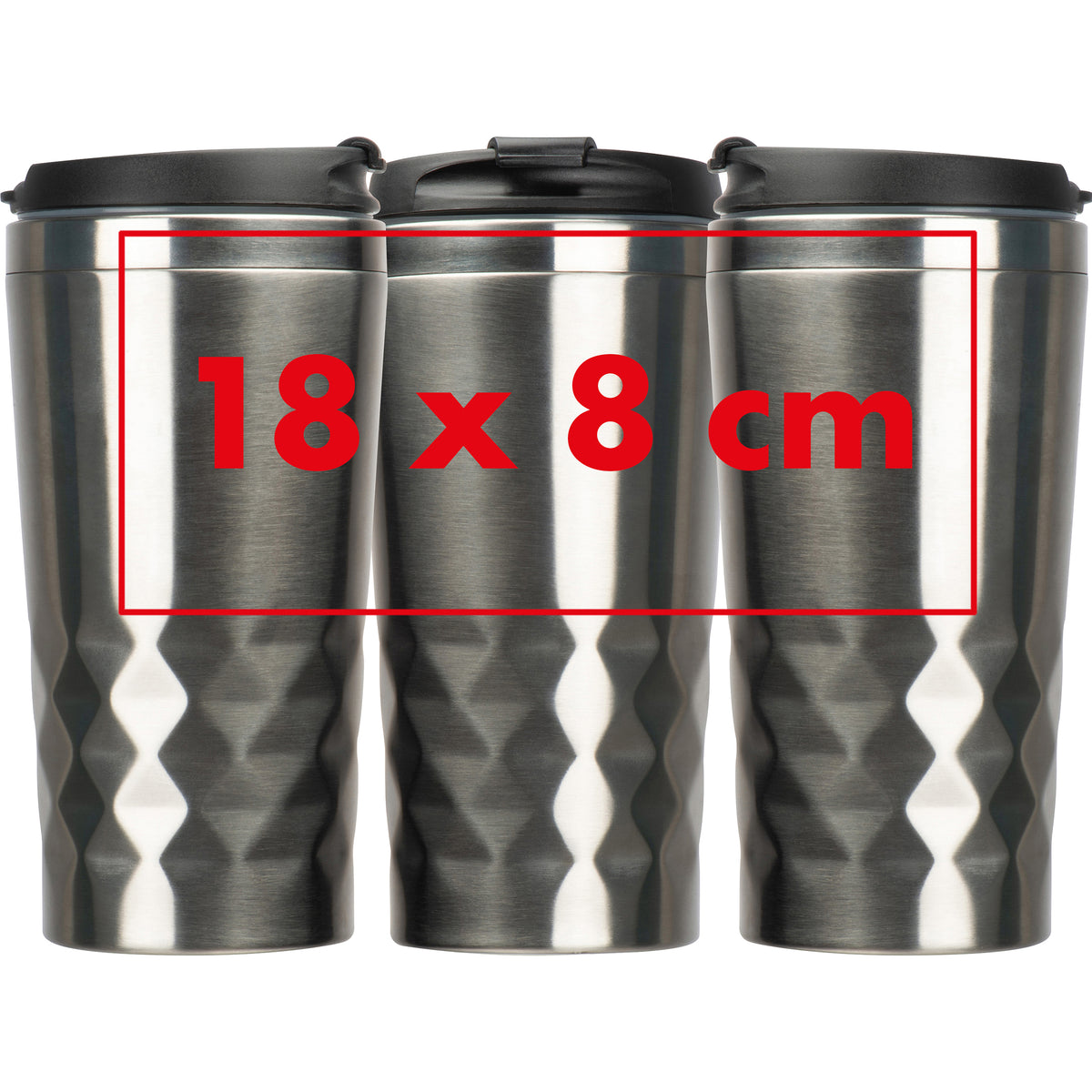 Trinkbecher mit Muster, 400ml ALFRED