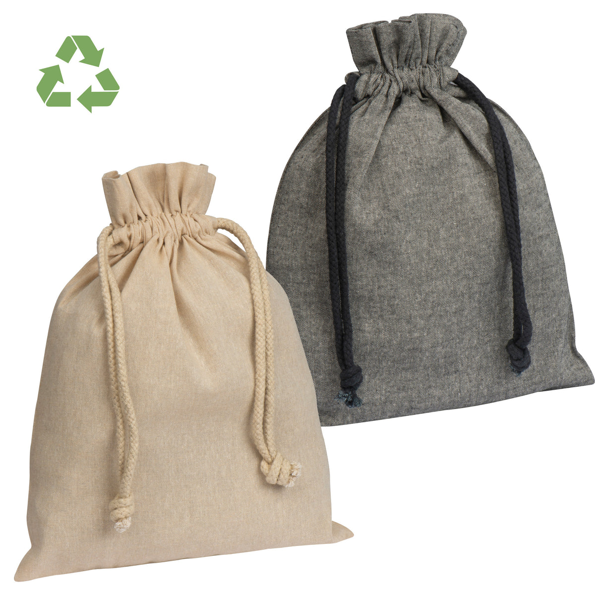 Säckchen aus recycelter Baumwolle WARREN
